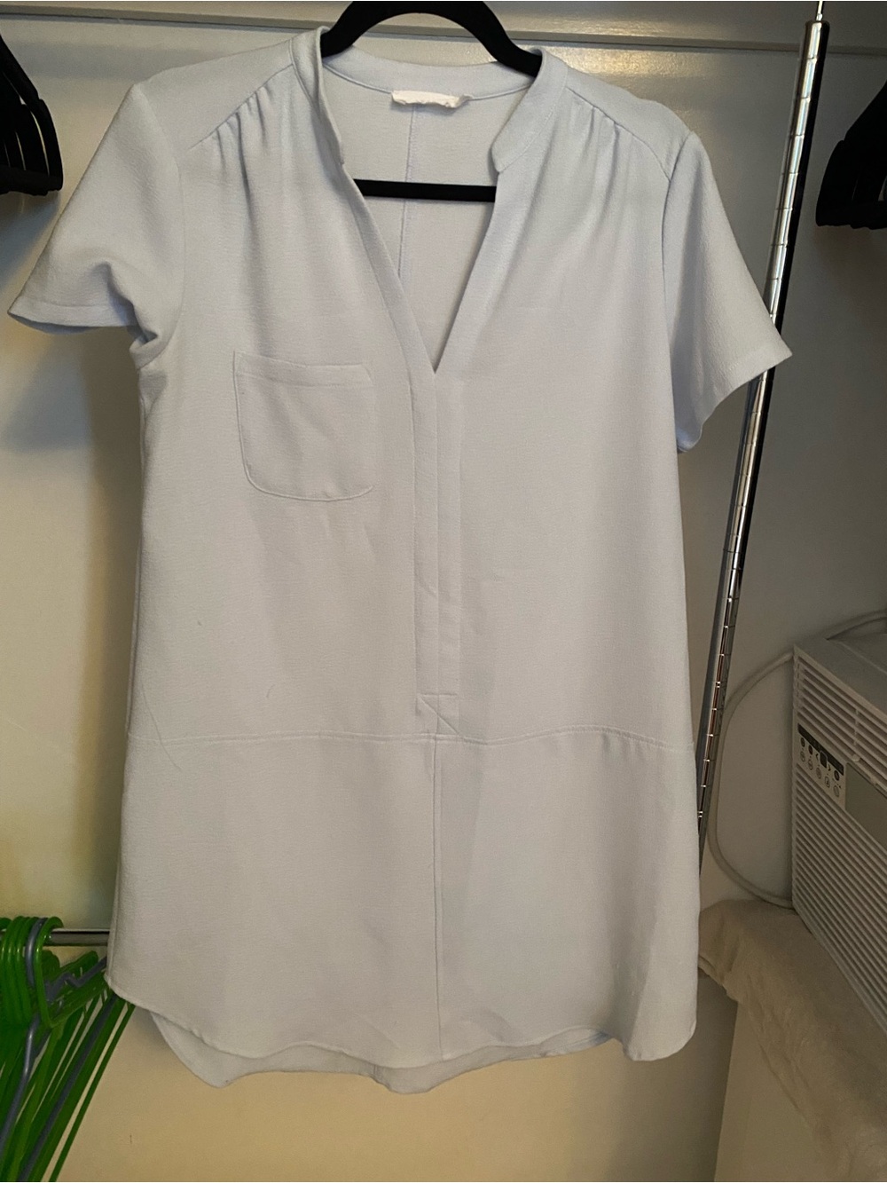 Lush Hailey Crepe Shift Dress